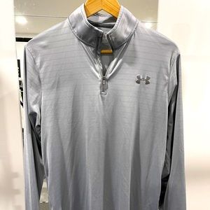 Mens Under Armor Quarter Zip Pullover Size S